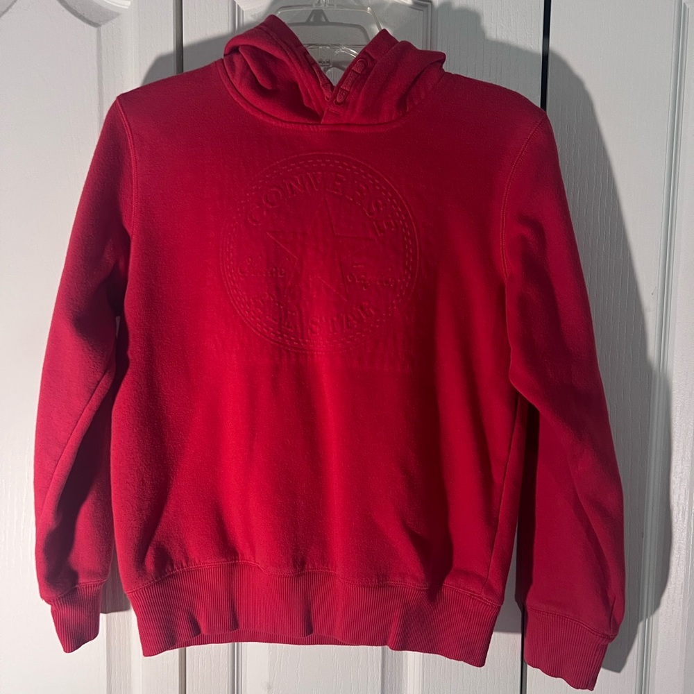 Converse Red Hoodie